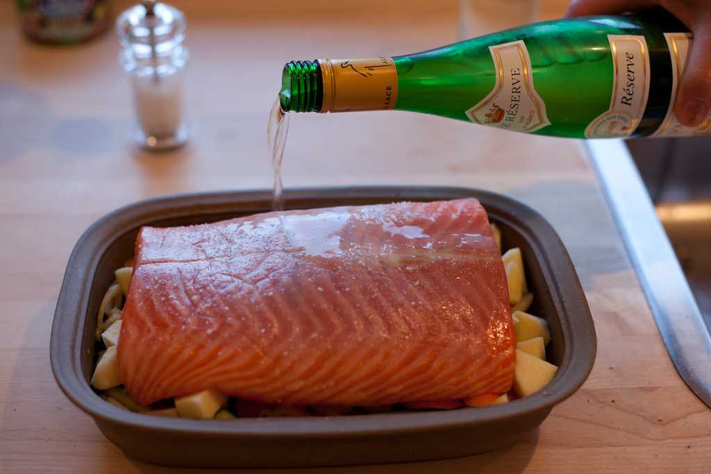 Алкоголь к блюдам из рыбы