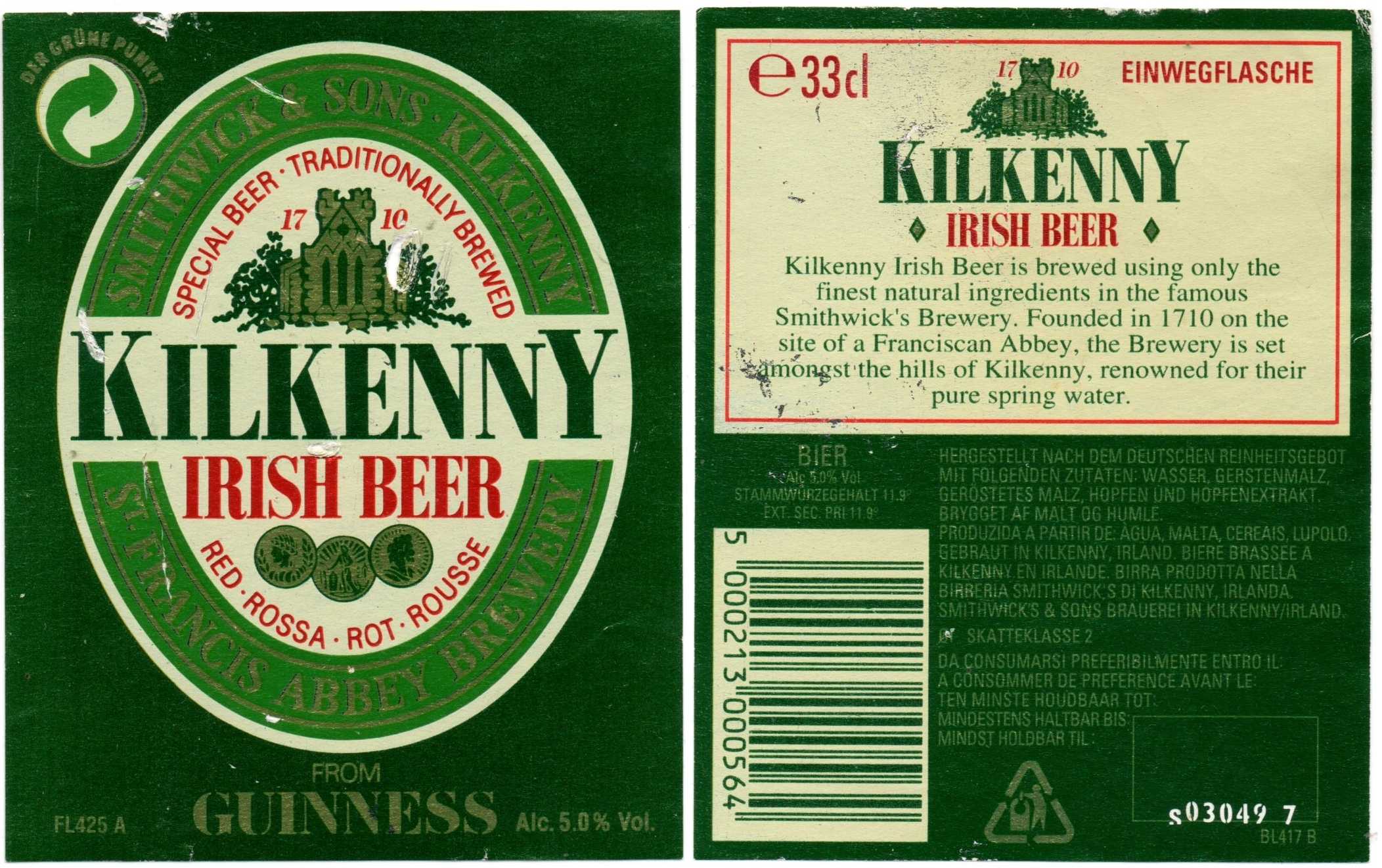 Пиво kilkenny: история и обзор напитка