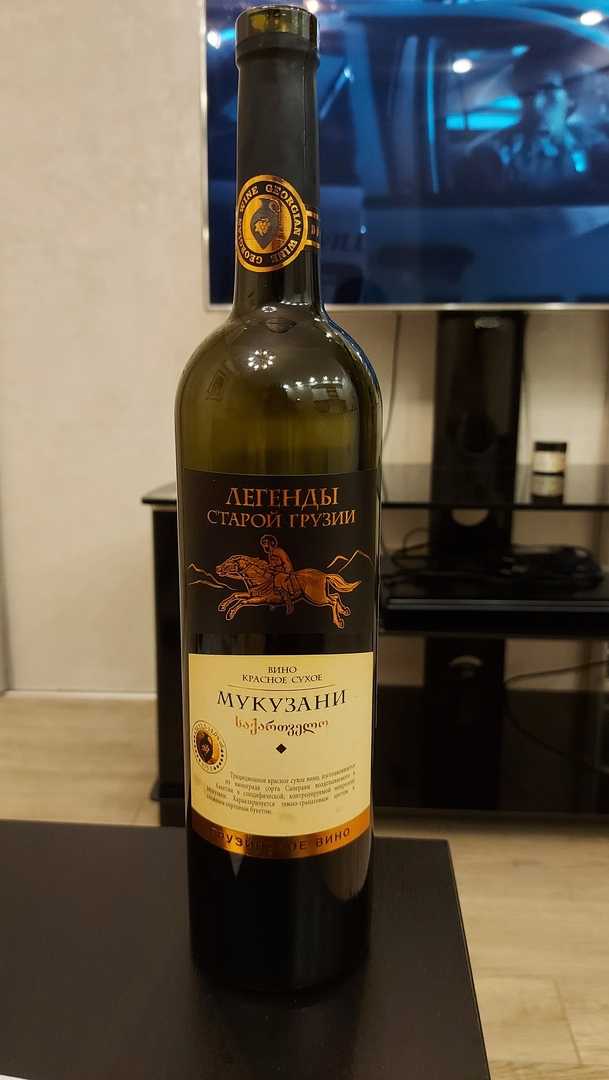 Обзор красного сухого грузинского вина мукузани