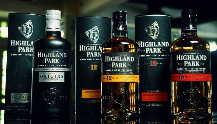 Highland park (хайленд парк): описание виски, которым 10 years old, 12 и 30 лет, а именно spirit of the bear, valkyrie (валькирия), viking honour и scars, и другие