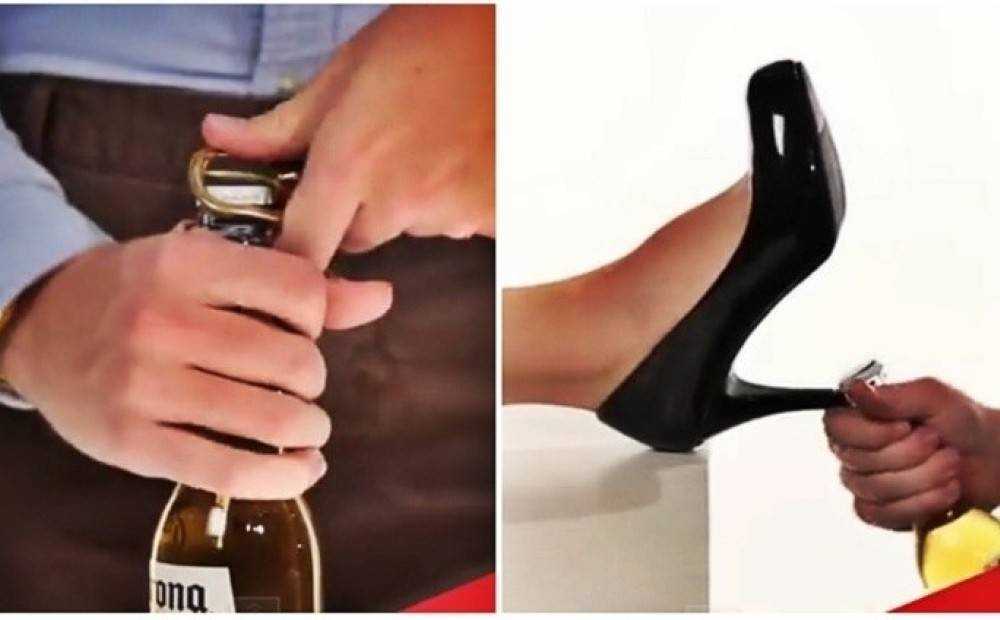 Как открыть пиво без открывашки: разные способы для парней и девушек, в том числе ключами, ножницами, вилкой, другой бутылкой