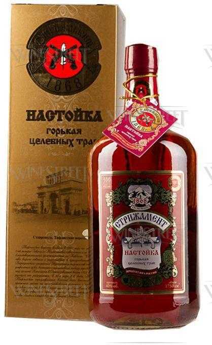 Горькая настойка-биттер стрижамент: история и приготовление