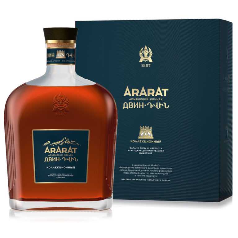 Коньяк ararat akhtamar armenian brandy 10 y.o. (gift box) 0.5л