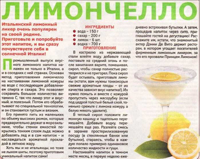 Настойка на лимоне: рецепты на спирту, водке и самогоне