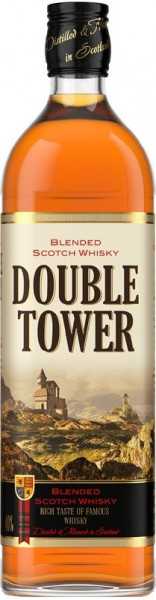 Упаковка. взгляд профессионалов: шотландский виски double tower