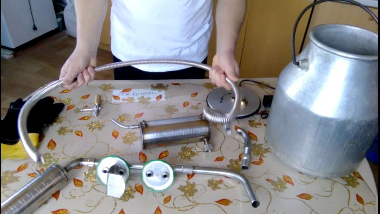 Змеевик для самогонного аппарата своими руками: как правильно сделать медный и стеклянный охладитель