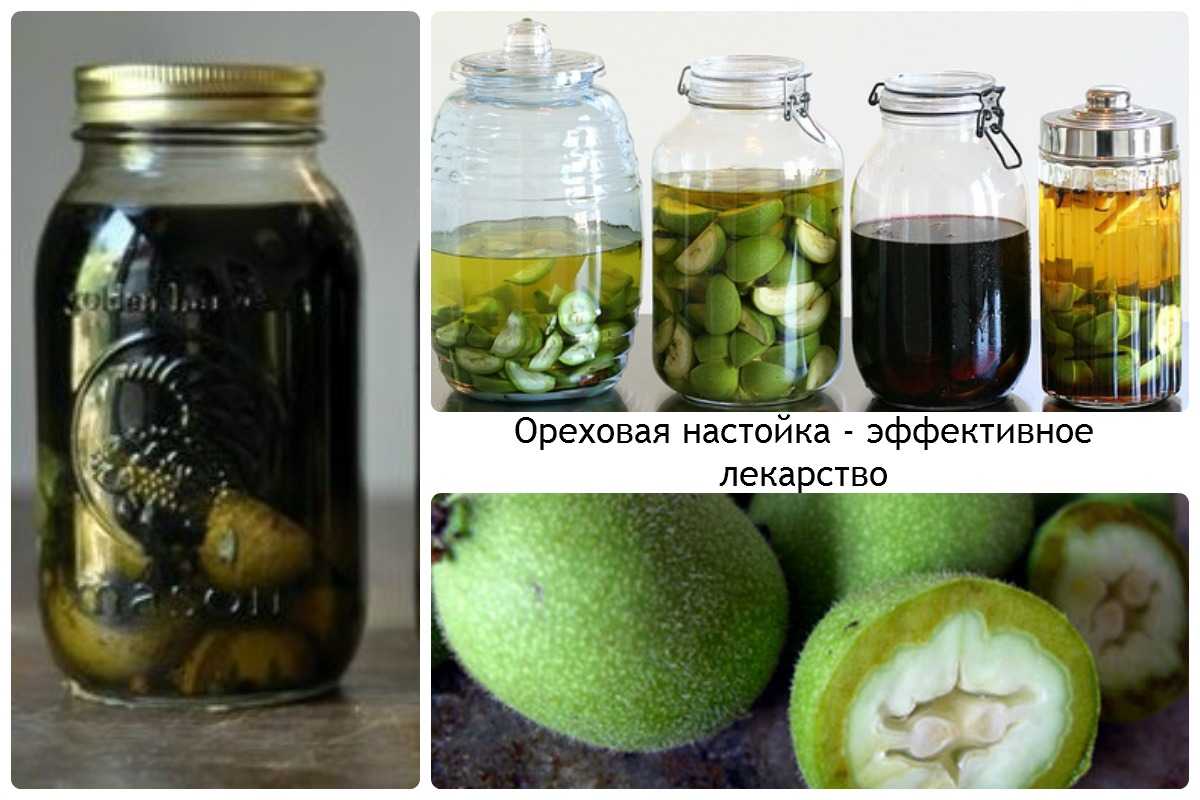 Настойка на грецких орехах: применение и рецепты