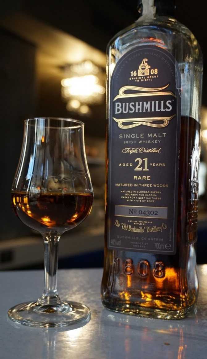Виски bushmills (бушмилс): описание, виды, история марки