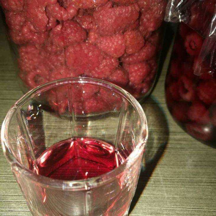 Настойка из малины на водке в домашних условиях — простой рецепт из свежих ягод