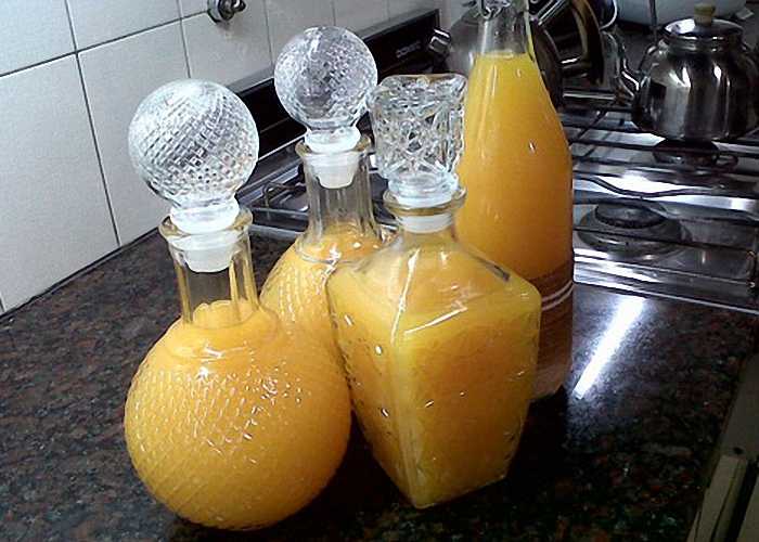 Вино апельсиновое и мандариновое эксклюзив дома